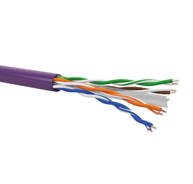 Cavo R6A+UT4H23 U/UTP CAT.6A 4x2xAWG23/1 – non schermato – guaina LSZH Euroclasse Eca