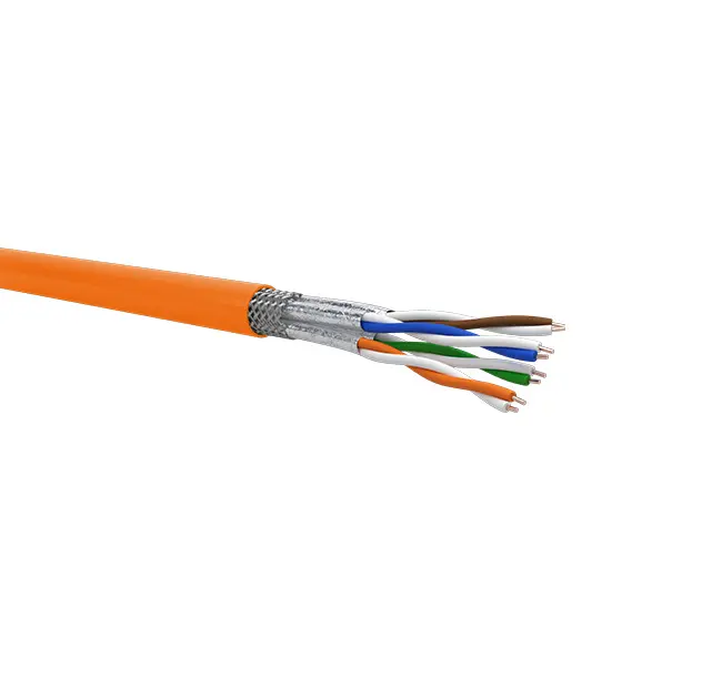 Cable R6ASF4H23 S/FTP CAT.6A 4x2xAWG23/1 – shielded – LSZH jacket Euroclass Cca s1a.d1.a1