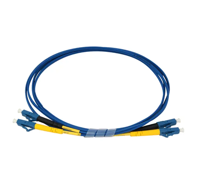 Single-mode 9/125 LC-LC bifiber patch cord – 3 mt