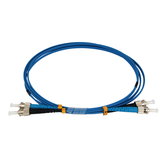 Single-mode 9/125 ST-ST 
bifiber patch cord – 3 mt