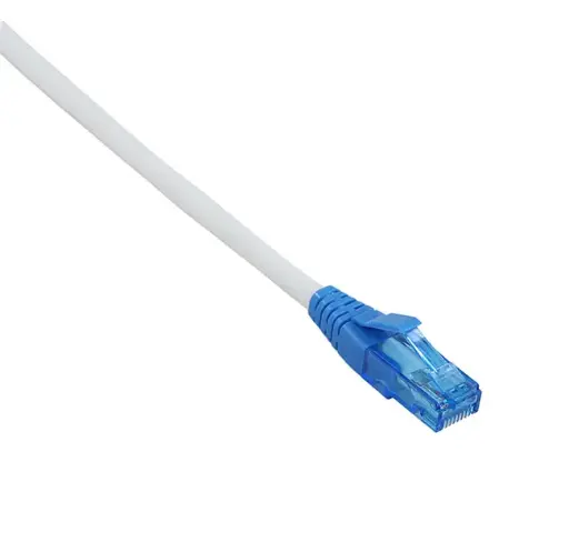 CCS U/UTP RJ45-RJ45 patch cord CAT.6A – FLEX – LSZH – white – 1 mt